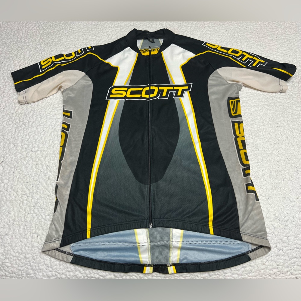 SCOTT Racing Concept Italy Cycling Shirt Jacket Jersey Men's Size XL